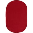 Product Image of Solid Dark Red Area-Rugs