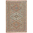 Product Image of Traditional / Oriental Blue, Terracotta, Tan (2557-445) Area-Rugs