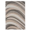 Product Image of Contemporary / Modern Capel &middot; Gravel &middot; Wave &middot; Smoky Quartz (2442-335) Area-Rugs