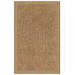 Capel Zelda Basketweave Tan rug in canvas linen, showcasing a woven Olefin texture with a neutral, earthy tone.