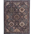 Capel Thrace Bahktiar Dark Blue rug featuring intricate Persian-inspired patterns, rich navy hues, and traditional craftsmanship in a living space.