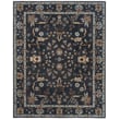 Capel Urda Isfahan Royal rug in red and blue tones; hand-tufted design on a living room floor enhancing traditional style decor.