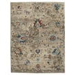 Hand-knotted Capel Aegean 1230 rug in tan and taupe, showcasing a pebble pattern; perfect for elegant living room decor.