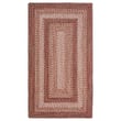 Capel Winthrop Winthrop Red braided rug in vibrant red tones with a classic design, perfect for adding warmth and style to any room.