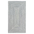Capel Worcester Braided Blue Ivory rug in braided style featuring blue and ivory tones, adding a cozy touch to any home setting.