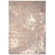 Capel Giza Giza Grey Ivory rug in a modern setting, featuring a sophisticated geometric pattern and soft neutral tones.