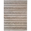 Hand-tufted Capel Grid Grid Tan Grey rug showcasing geometric patterns in neutral tones, ideal for modern and minimalist decor settings.