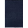 Capel Peake Island Navy rug, hand-loomed, featuring a rich navy pattern, ideal for adding elegance and depth to any room decor.