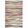 Capel Sanibel Zuo Red Green rug in vibrant red and green hues, made from Olefin, perfect for adding a pop of color to any room.