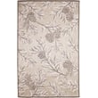 Product Image of Floral / Botanical Liora Manne &middot; Malibu &middot; Pine &middot; Neutral (412) Area-Rugs