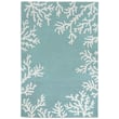 Product Image of Beach / Nautical Liora Manne &middot; Capri &middot; Coral Border &middot; Aqua (1620-04) Area-Rugs