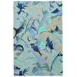 Product Image of Floral / Botanical Liora Manne &middot; Capri &middot; Palm Leaf &middot; Blue (1668-03) Area-Rugs