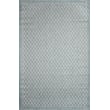 Liora Manne Carmel Diamonds Aqua rug featuring blue, aqua, ivory hues in a geometric pattern, enhancing indoor living spaces with style.