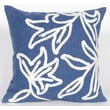 Product Image of Floral / Botanical Liora Manne &middot; Visions I Pillow &middot; Windsor &middot; Blue, White (3076-03) Pillow