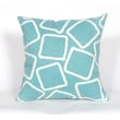 Product Image of Geometric Aqua, White (4087-04) Pillow