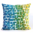 Product Image of Abstract Blue, Green, White, Yellow (4159-06) Pillow