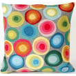 Product Image of Contemporary / Modern Grey, Blue, Green, Orange, Pink (4128-44) Pillow
