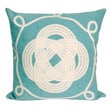 Product Image of Contemporary / Modern Aqua, White (4143-04) Pillow