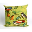 Product Image of Floral / Botanical Green, Blue, Orange (4119-06) Pillow