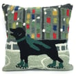 Product Image of Novelty / Seasonal Green, Black, Blue, Grey, Red (1526-06) Pillow