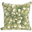 Product Image of Floral / Botanical Liora Manne &middot; Front Porch Pillow &middot; Mum &middot; Green (1828-06) Pillow