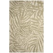 Liora Manne Savannah Olive Branches Sage Wool Rug, featuring hand-tufted olive and sage green branches on a neutral background.