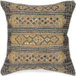 Product Image of Southwestern Liora Manne &middot; Marina Pillow &middot; Tribal Stripe &middot; Black (8057-48) Pillow