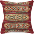 Product Image of Southwestern Liora Manne &middot; Marina Pillow &middot; Tribal Stripe &middot; Red (8057-24) Pillow