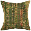 Liora Manne Marina Pillow Sienna Green features a vibrant green color, perfect for enhancing indoor or outdoor decor settings.