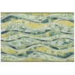 Product Image of Contemporary / Modern Green (9662-06) Area-Rugs