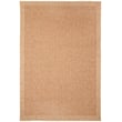 Liora Manne Sahara Texture Border Terracotta rug featuring a warm terracotta hue with a subtle border design, perfect for cozy interiors.