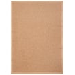 Liora Manne Monterey Basket Terracotta rug with earthy tones in a woven pattern, ideal for enhancing cozy living spaces.
