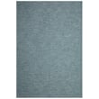 Liora Manne Soleil Wrought Iron Aqua rug with intricate pattern in shades of blue; perfect for outdoor or indoor settings.