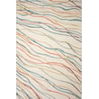 Liora Manne Horizon Ribbons Coast rug, hand-tufted, blue coastal design adds a serene vibe to any room with its vibrant colors.