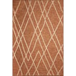 Liora Manne Roma Aspen Warm rug in vibrant red and orange hues with intricate patterns, perfect for adding warmth to any room.