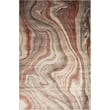 Liora Manne Ariana Marble Warm rug in earthy tones, featuring a modern marbled design perfect for adding warmth to any room decor.
