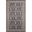 Liora Manne Ariana Sarai Navy 9225-33 rug with intricate patterns in shades of blue and beige, enhancing a stylish living room setting.