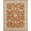 Karastan Adalia Iznik Rust rug with intricate patterns, featuring rich rust tones, ideal for adding warmth to any room setting.