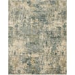 Karastan Marash Ankara Grey rug (RG842-131) in a modern setting, showcasing its elegant grey and ivory pattern with a plush texture.