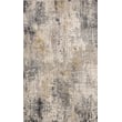Karastan Tryst Marseille Grey rug in a classic pattern with shades of grey, ideal for adding elegance to any room setting.