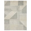 Drew and Jonathan Home Bowen Central Valley Tan rug featuring a geometric pattern, perfect for modern interiors, made from durable materials.