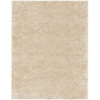 Karastan Billow Shag Cream rug in a soft off-white hue, showcasing its plush texture and elegant design for cozy interiors.