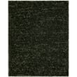Karastan Billow Shag Olive Rug R1148-428, plush shag texture, vibrant olive tone, elegant modern decor, 8x10 size, silo view.