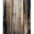 Karastan Milestones Lithology Dark Grey rug, featuring a modern, abstract design in shades of dark grey, ideal for contemporary homes.