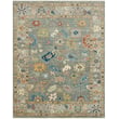 Karastan Mystique Soft Grey rug (R1217-273), hand-knotted, with a subtle, elegant gray pattern, perfect for modern interiors.