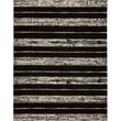Bobby Berk by Karastan Traverse Lanes Charcoal rug R1128-649 in a modern design with bold striped pattern, ideal for contemporary decor.