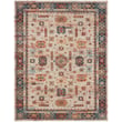 Karastan Zula Mombasa Beige (R1201-243) rug with intricate beige patterns, perfect for elegant living room settings.