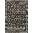 Product Image of Moroccan Black, Ivory Area-Rugs