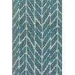 Product Image of Chevron Loloi Rugs &middot; Isle &middot; IE-02 &middot; Teal, Grey Area-Rugs