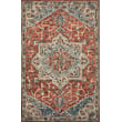 Product Image of Traditional / Oriental Red, Blue, Ivory Area-Rugs